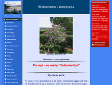Tablet Screenshot of kolonihavenvenezuela.dk